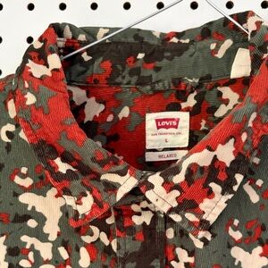 Levi's Multicolor Camouflage Corduroy Shirt